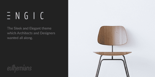 Engic - A Sleek Multiuse Responsive WordPress Theme 소개이미지